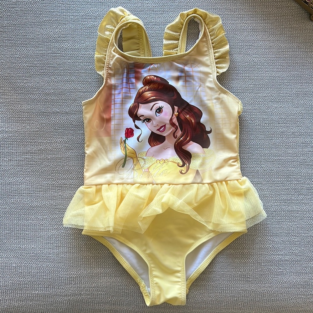 Disney princess Belle toddler swim suit